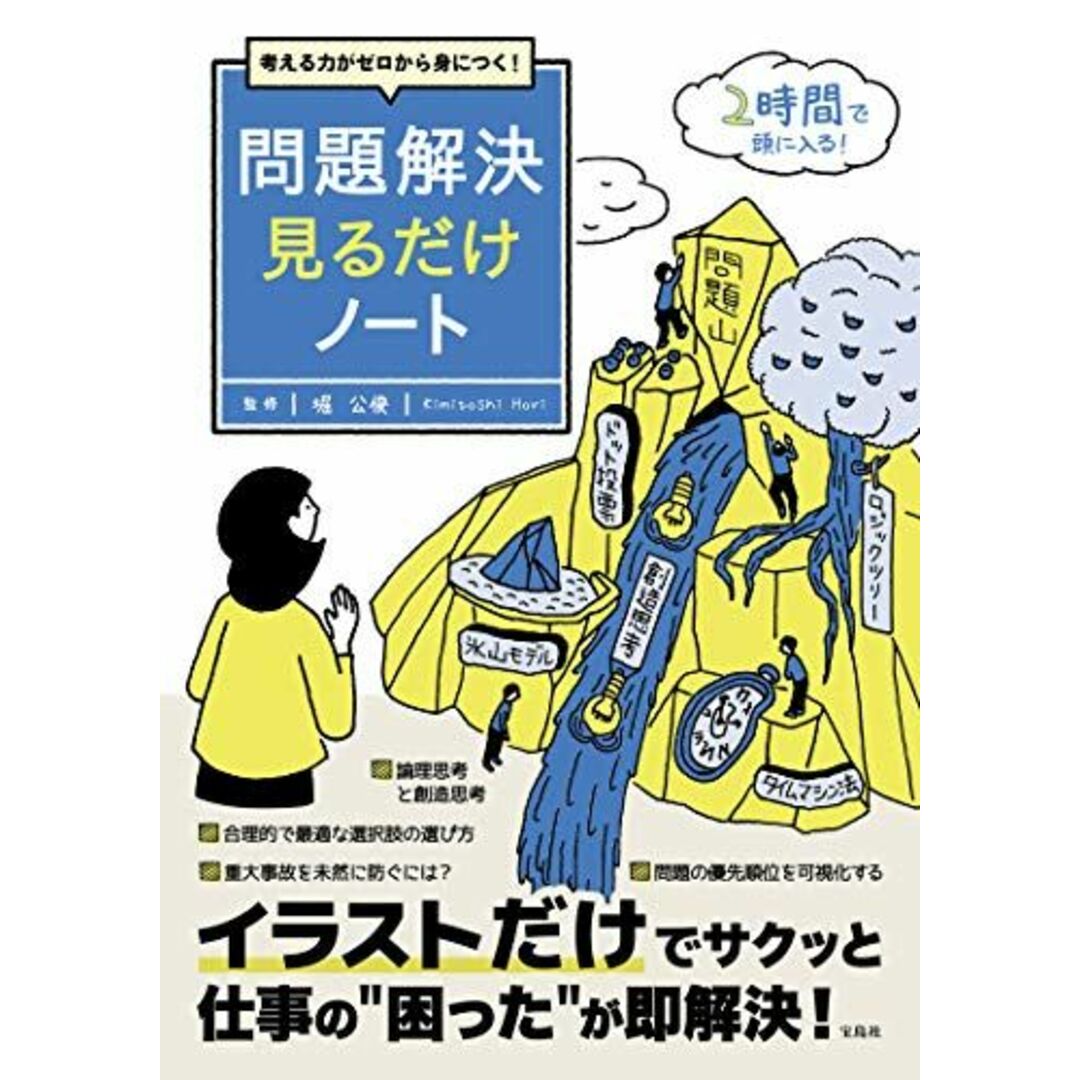 考える力がゼロから身につく! 問題解決見るだけノート エンタメ/ホビーの本(語学/参考書)の商品写真