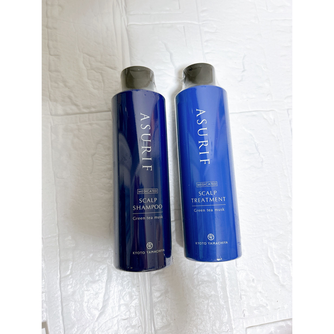 ASURIF アスリフ シャンプー トリートメント 各200ml 京都やまちや コスメ/美容のヘアケア/スタイリング(シャンプー/コンディショナーセット)の商品写真