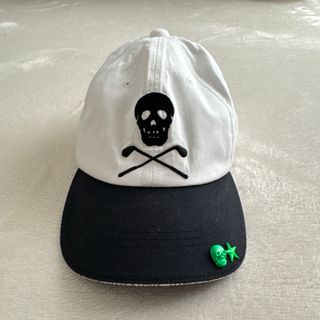 HERMES - HERMES エルメス Miles Robot Cap レザーパッチ HERMES - HERMES エルメス Miles Robot Cap レザーパッチ