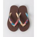 【MD.BROWN】【19-19.5cm(7h)】<CYAARVO>ミックスカラーサンダル / キッズ 16cm-22.5cm