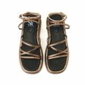 【GOLD】【22.5cm(S)】<SY>ネックチェーンウェッジ サンダル35●