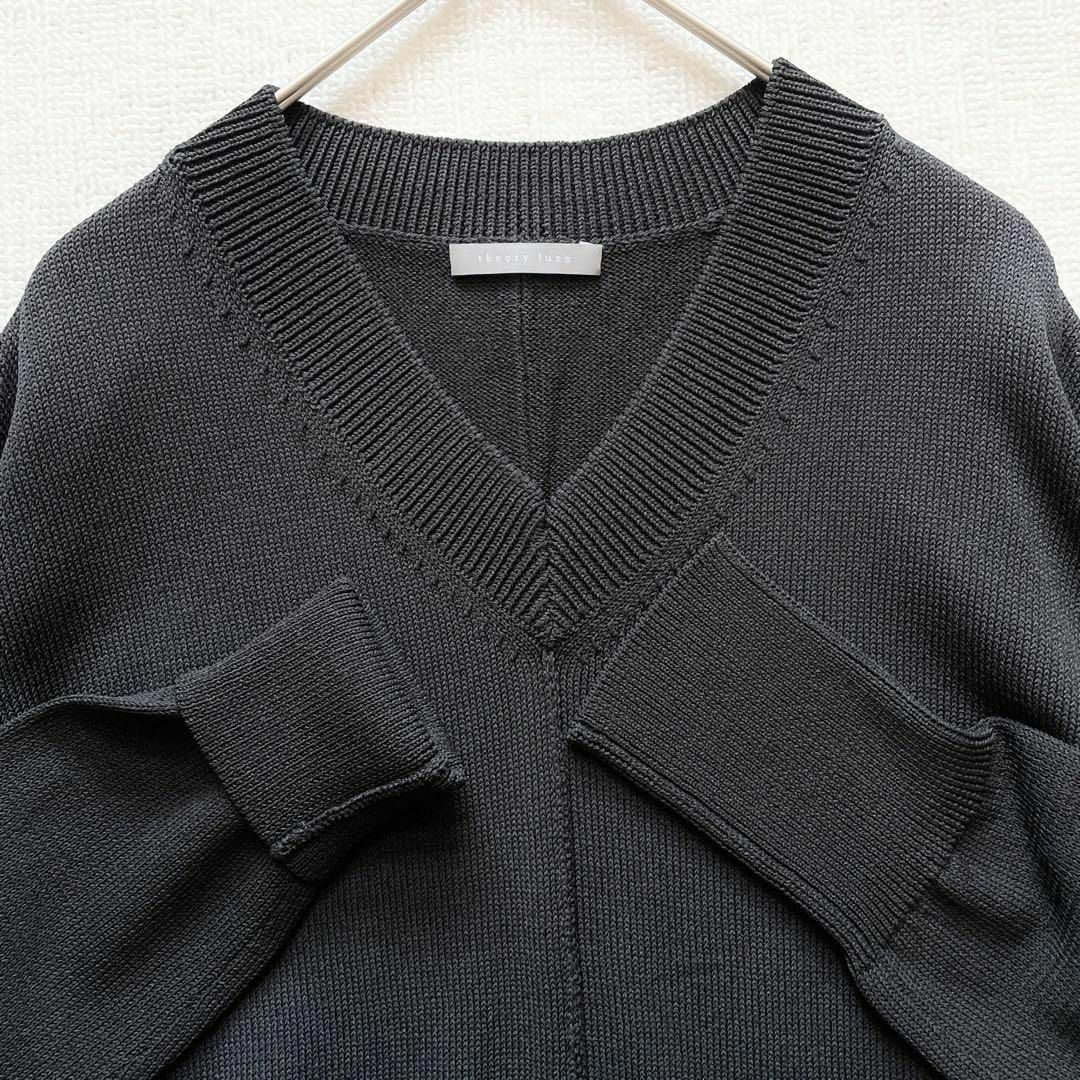 Theory luxe - 【極美品】セオリーリュクス 洗える Vネックプル Theory luxe - 【極美品】セオリーリュクス 洗える Vネックプル