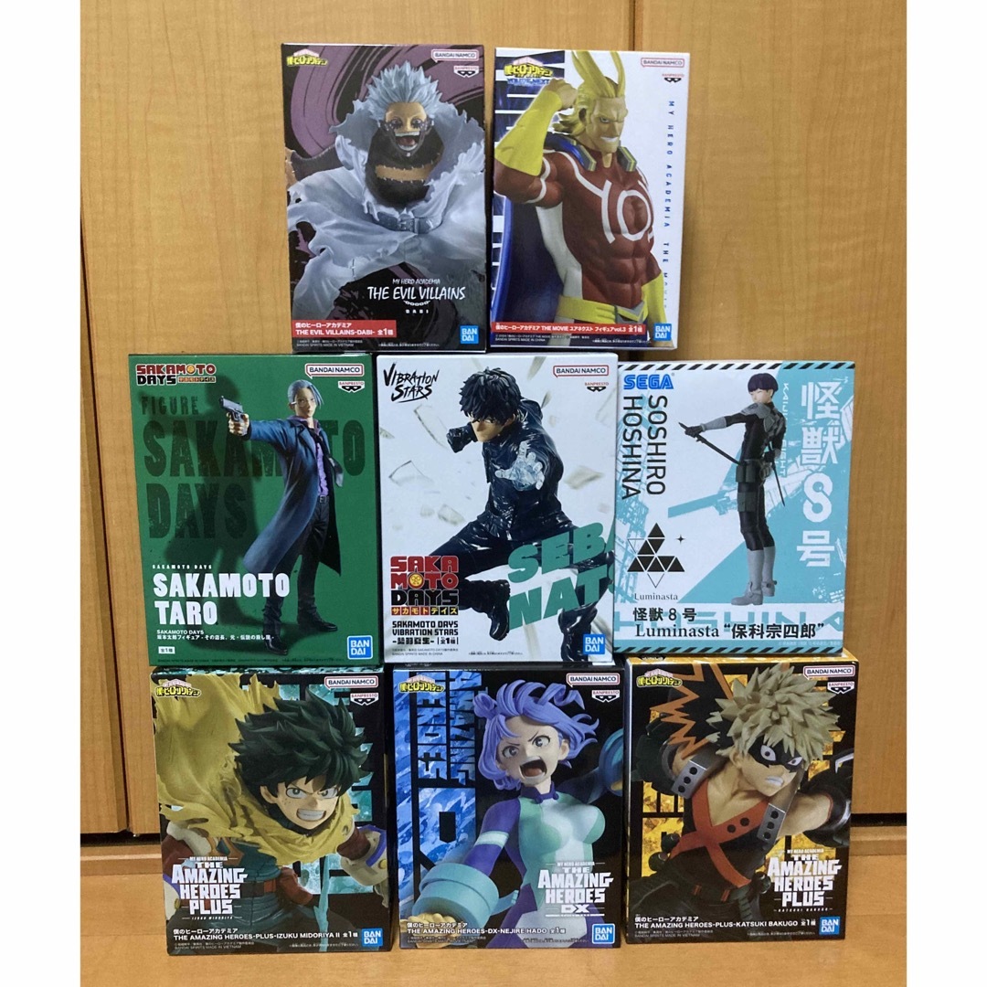 新品未開封 ジャンプ系 プライズフィギュア 8点セットの通販 by 新品未開封 ジャンプ系 プライズフィギュア 8点セットの通販 by
