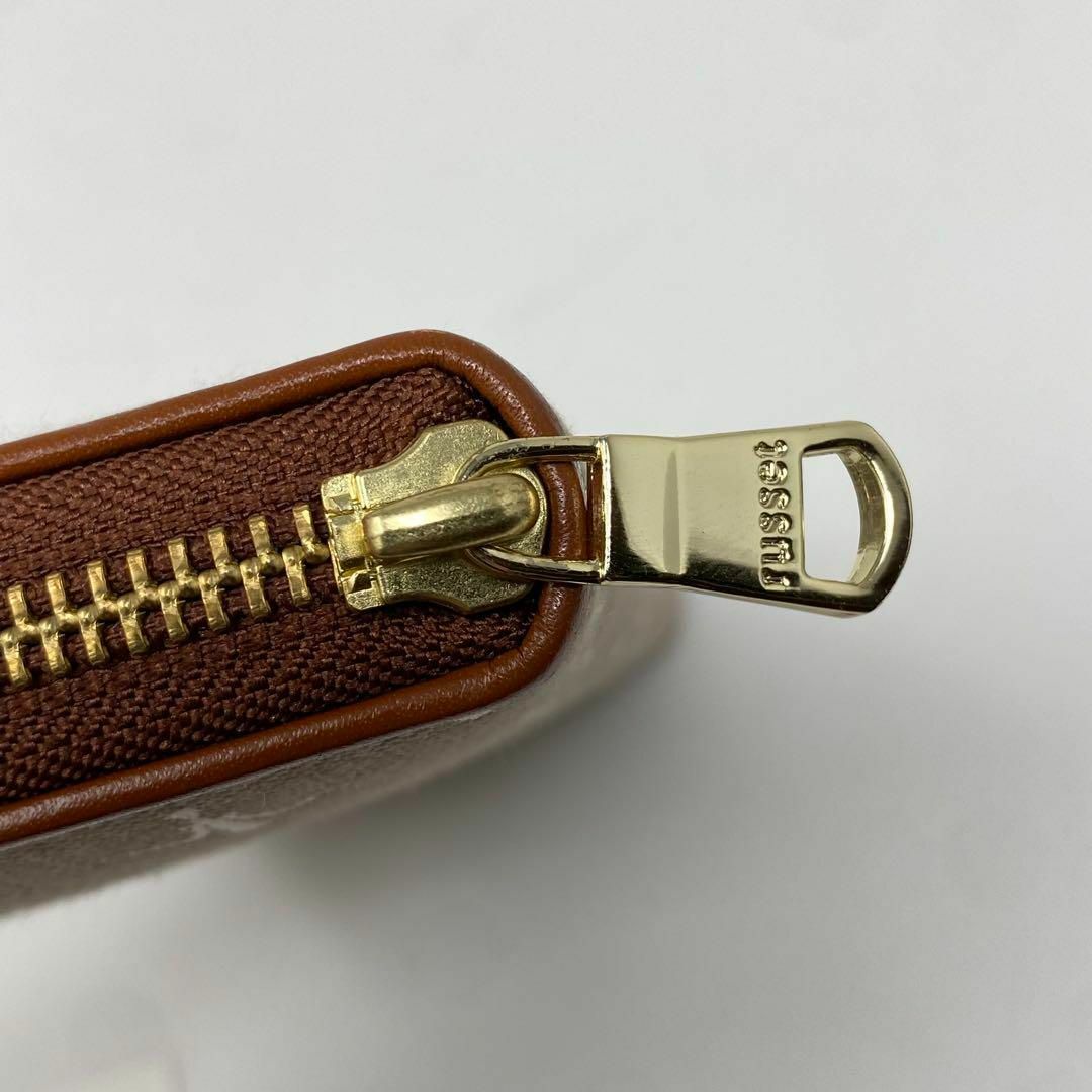 Russet - 未使用☺︎russet 長財布 ラウンドジップウォレット Russet - 未使用☺︎russet 長財布 ラウンドジップウォレット