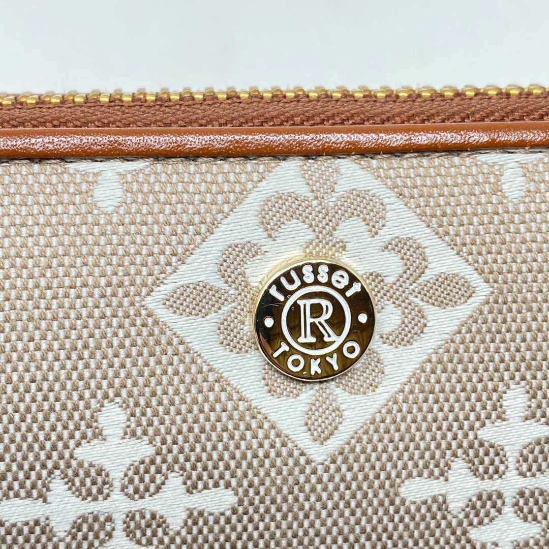 Russet - 未使用☺︎russet 長財布 ラウンドジップウォレット Russet - 未使用☺︎russet 長財布 ラウンドジップウォレット