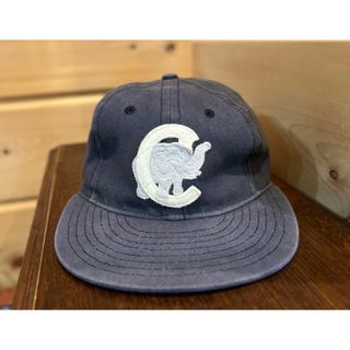 ART VINTAGE - 極美品 90s Adobe embroidered Logo Cap ブラック ART VINTAGE - 極美品 90s Adobe embroidered Logo Cap ブラック