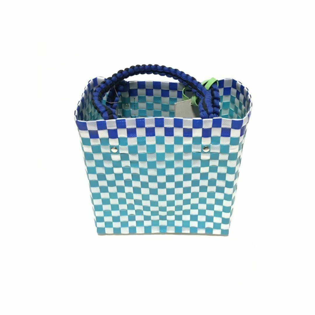 MARNI - マルニ ジャージーハンドル ミニバスケット ターコイズ MARNI - マルニ ジャージーハンドル ミニバスケット ターコイズ