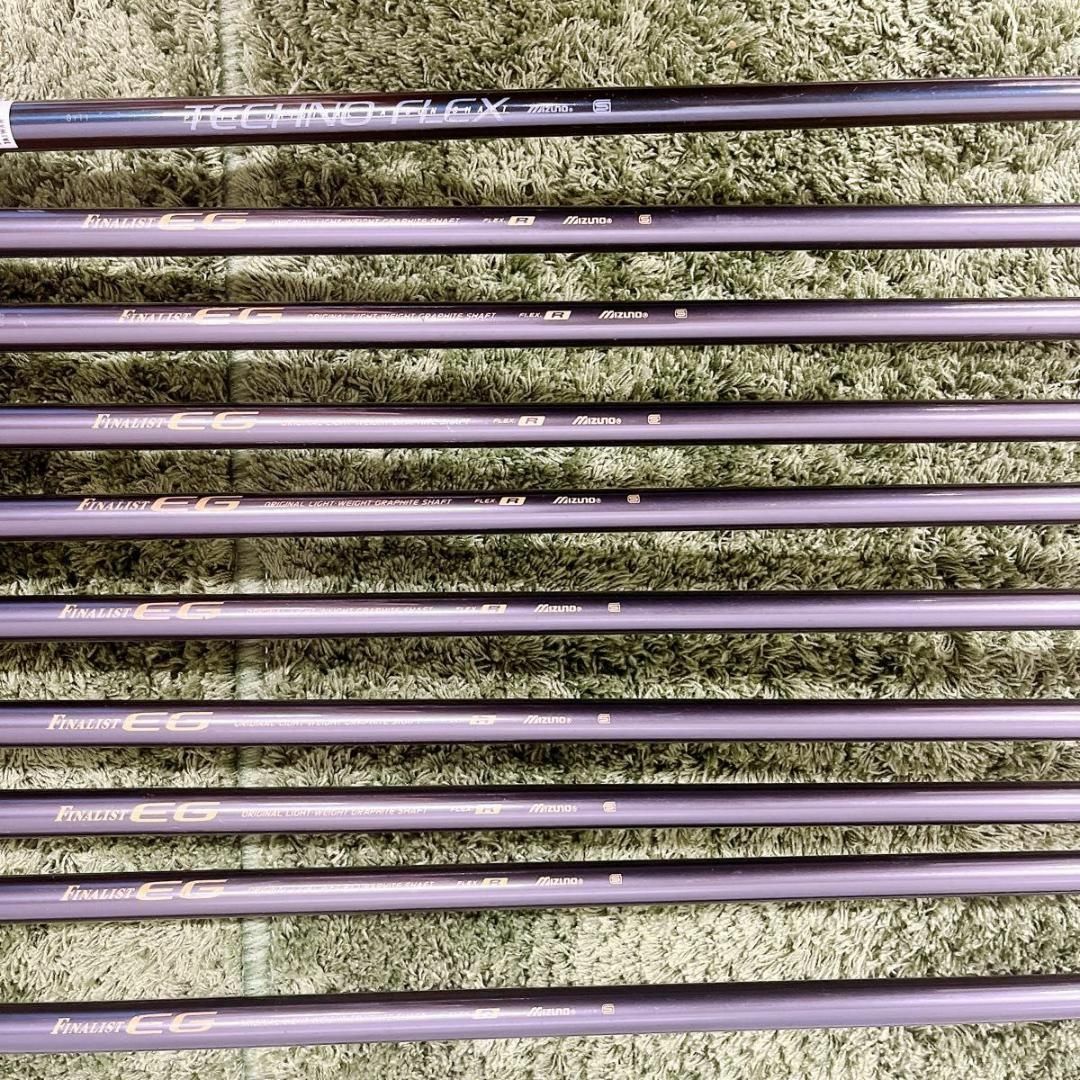 ミズノ FINALIST EG メンズゴルフクラブ 10本セット FLEX R