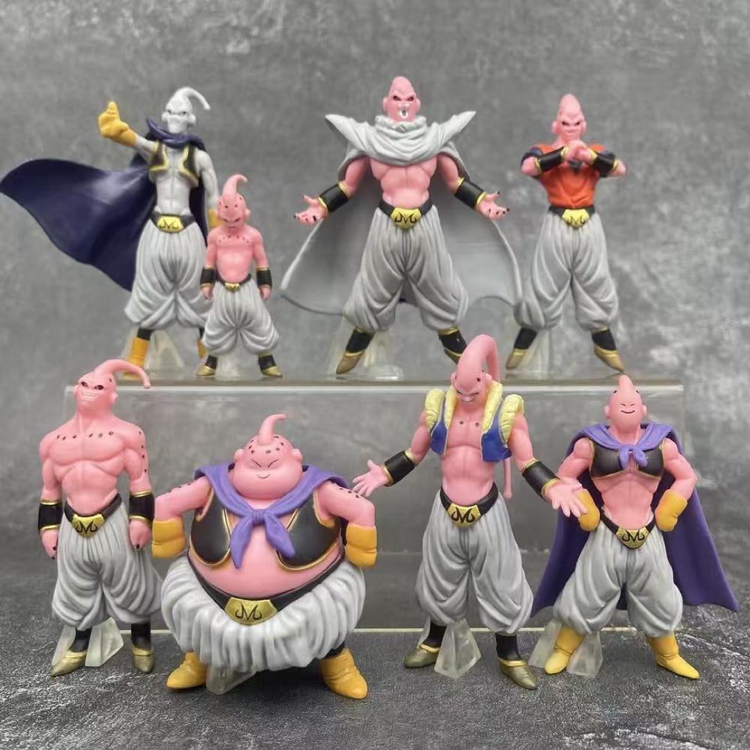 魔人ブウ フィギュア8体セットMajin Buu 魔人ブウ完全セット エンタメ/ホビーのフィギュア(アニメ/ゲーム)の商品写真