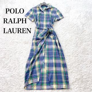 POLO RALPH LAUREN - POLO RALPH LAUREN シルクワンピース馬 POLO RALPH LAUREN - POLO RALPH LAUREN シルクワンピース馬