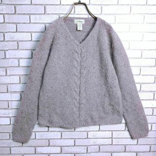 爆買いしたくなる L.L.Bean - 90s USA製 エルエルビーン ヘンリーネック ウール 女性用