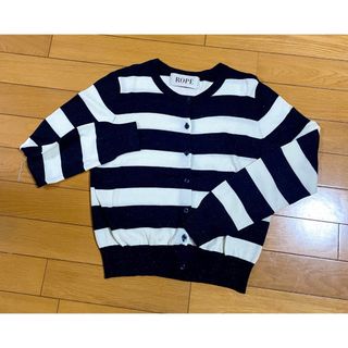 POPPY あさぎーにょ ボーダーニットカーディガンの通販 by POPPY あさぎーにょ ボーダーニットカーディガンの通販 by