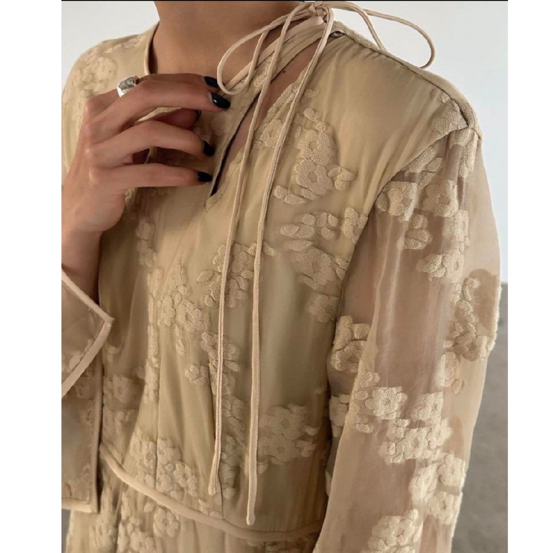 CLANE - CLANE BULGED FLOWER JACQUARD ONE PIECEの通販 by You CLANE - CLANE BULGED FLOWER JACQUARD ONE PIECEの通販 by You