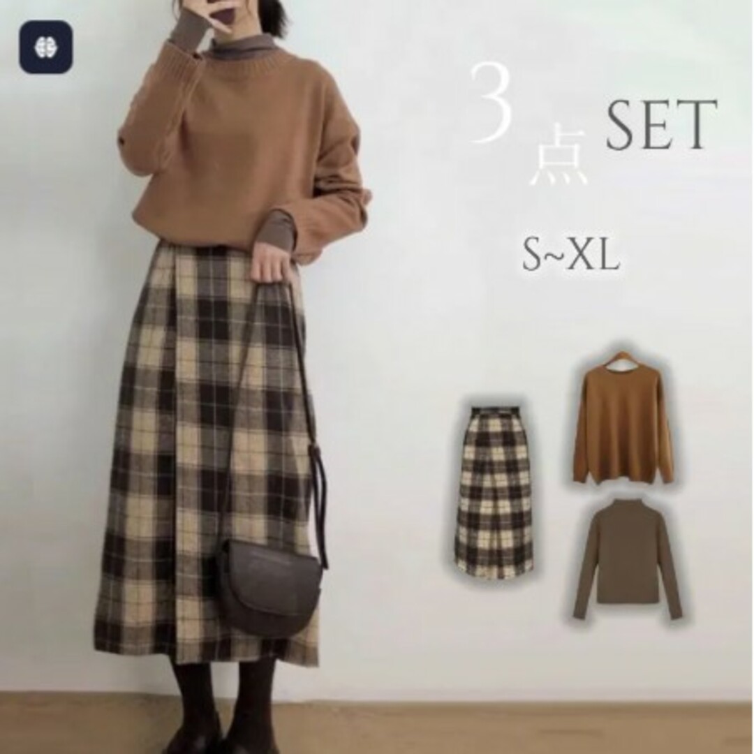 kirshka 柔らかくて優しい印象 ファッション プルオーバー セーター+無地 レディースのトップス(ニット/セーター)の商品写真