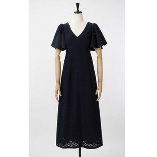 mame - Triacetate Floral Embroidery Dressの通販 by いしあ's mame - Triacetate Floral Embroidery Dressの通販 by いしあ's