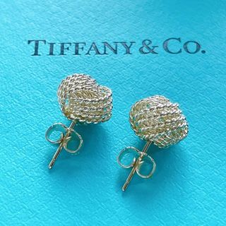 Tiffany & Co. - ティファニー オープンハートフープピアスの Tiffany & Co. - ティファニー オープンハートフープピアスの