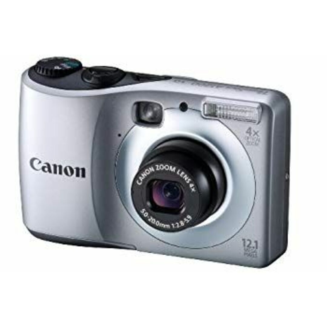 Canon デジタルカメラ PowerShot A1200 シルバー PSA1200(SL) wgteh8f スマホ/家電/カメラのカメラ(コンパクトデジタルカメラ)の商品写真
