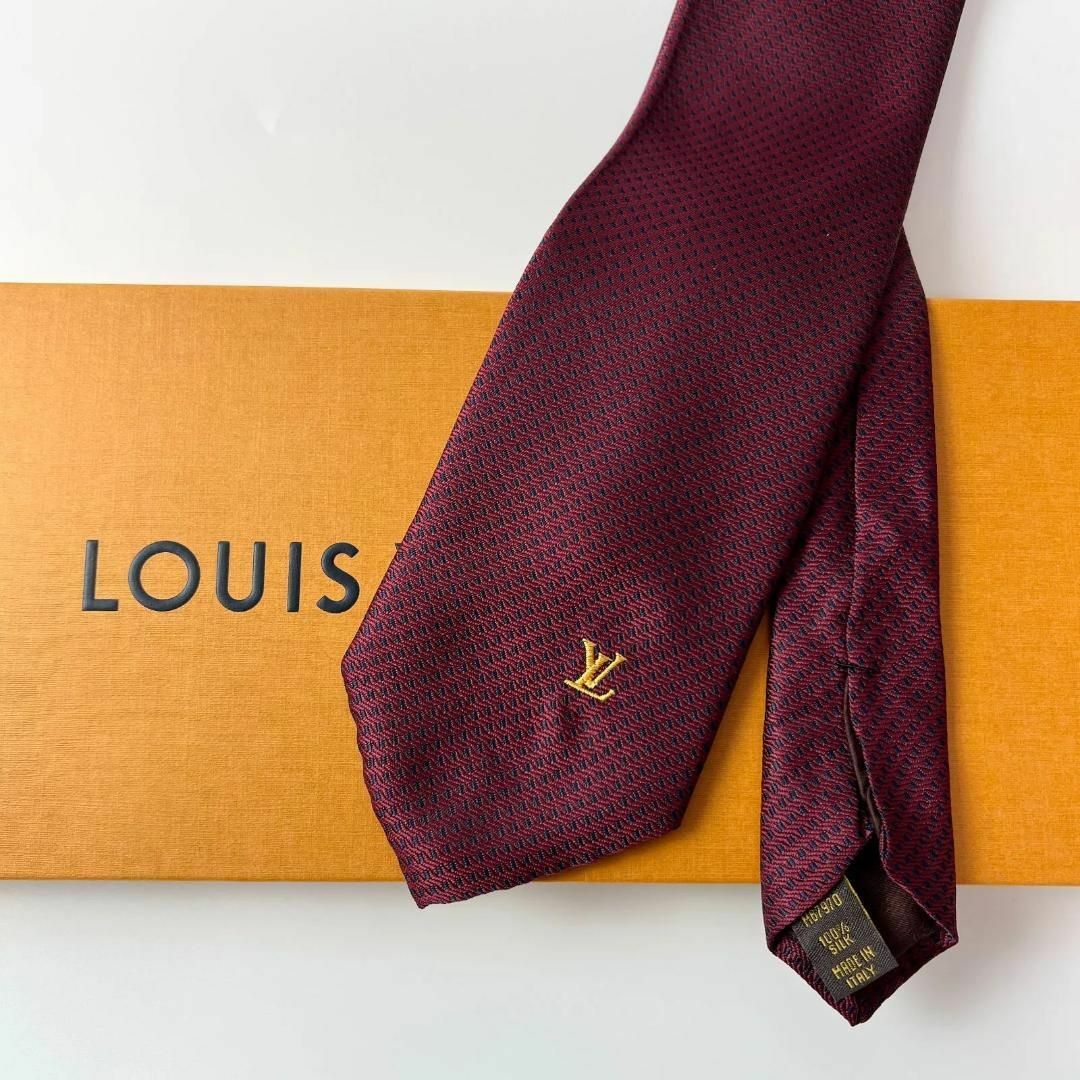 LOUIS VUITTON - 美品 ルイヴィトン Louis Vuitton ネクタイ LOUIS VUITTON - 美品 ルイヴィトン Louis Vuitton ネクタイ
