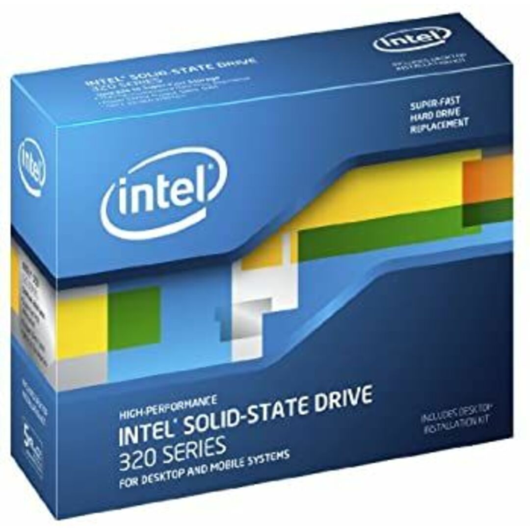 Intel SSD 320 Series(Postville-Refresh) 2.5inch MLC 9.5mm 120GB ResellerBOX SSDSA2CW120G3K5 スマホ/家電/カメラのPC/タブレット(PCパーツ)の商品写真