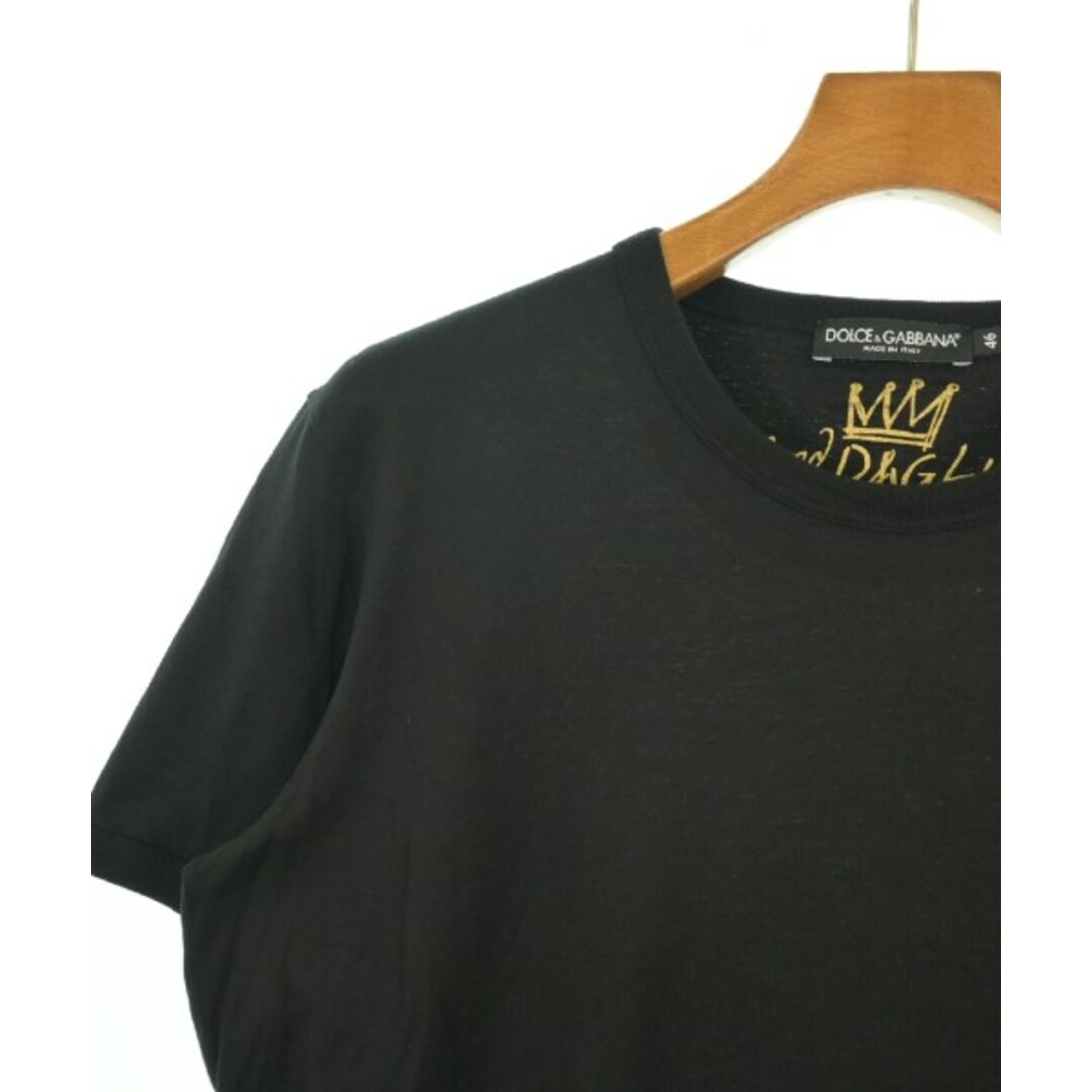 DOLCE&GABBANA - DOLCE&GABBANA Tシャツ・カットソー 46(M位) 黒 DOLCE&GABBANA - DOLCE&GABBANA Tシャツ・カットソー 46(M位) 黒