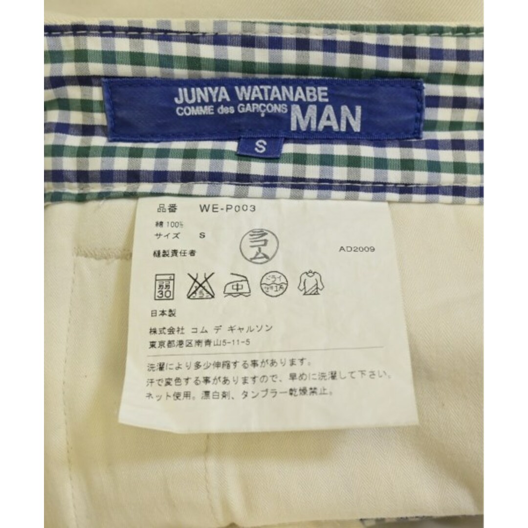JUNYA WATANABE MAN - JUNYA WATANABE MAN チノパン S ベージュ JUNYA WATANABE MAN - JUNYA WATANABE MAN チノパン S ベージュ