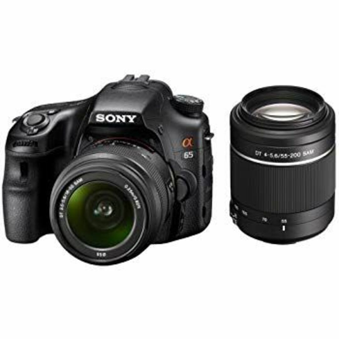 ソニー SONY ミラーレス一眼 α65 ダブルズームレンズキット DT ソニー SONY ミラーレス一眼 α65 ダブルズームレンズキット DT