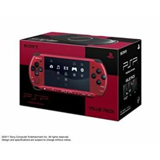 PSP「プレイステーション・ポータブル」 バリュー・パック レッド/ブラック (PSPJ-30026)(その他)