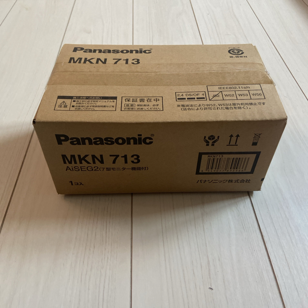 Panasonic - パナソニック AiSEG2 7型モニター機能付 MKN713の Panasonic - パナソニック AiSEG2 7型モニター機能付 MKN713の