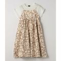 【NATURAL】【140cm】TJ アートプリント キャミワンピース+Tシャツセット 140cm-160cm