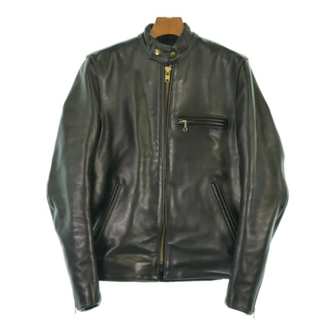 VANSON - VANSON ヴァンソン ライダース 34(XS位) 黒 【古着 VANSON - VANSON ヴァンソン ライダース 34(XS位) 黒 【古着