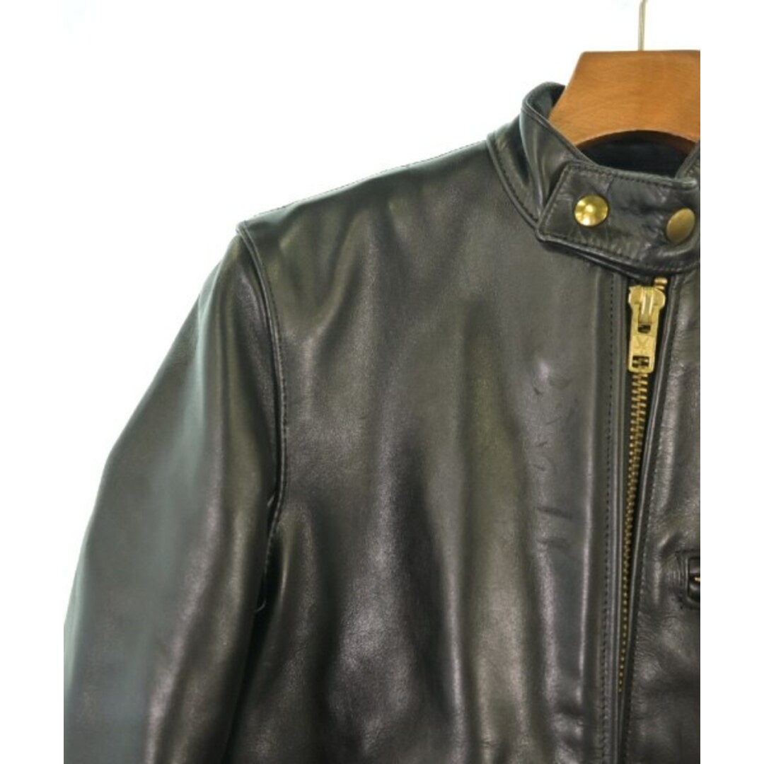 VANSON - VANSON ヴァンソン ライダース 34(XS位) 黒 【古着 VANSON - VANSON ヴァンソン ライダース 34(XS位) 黒 【古着
