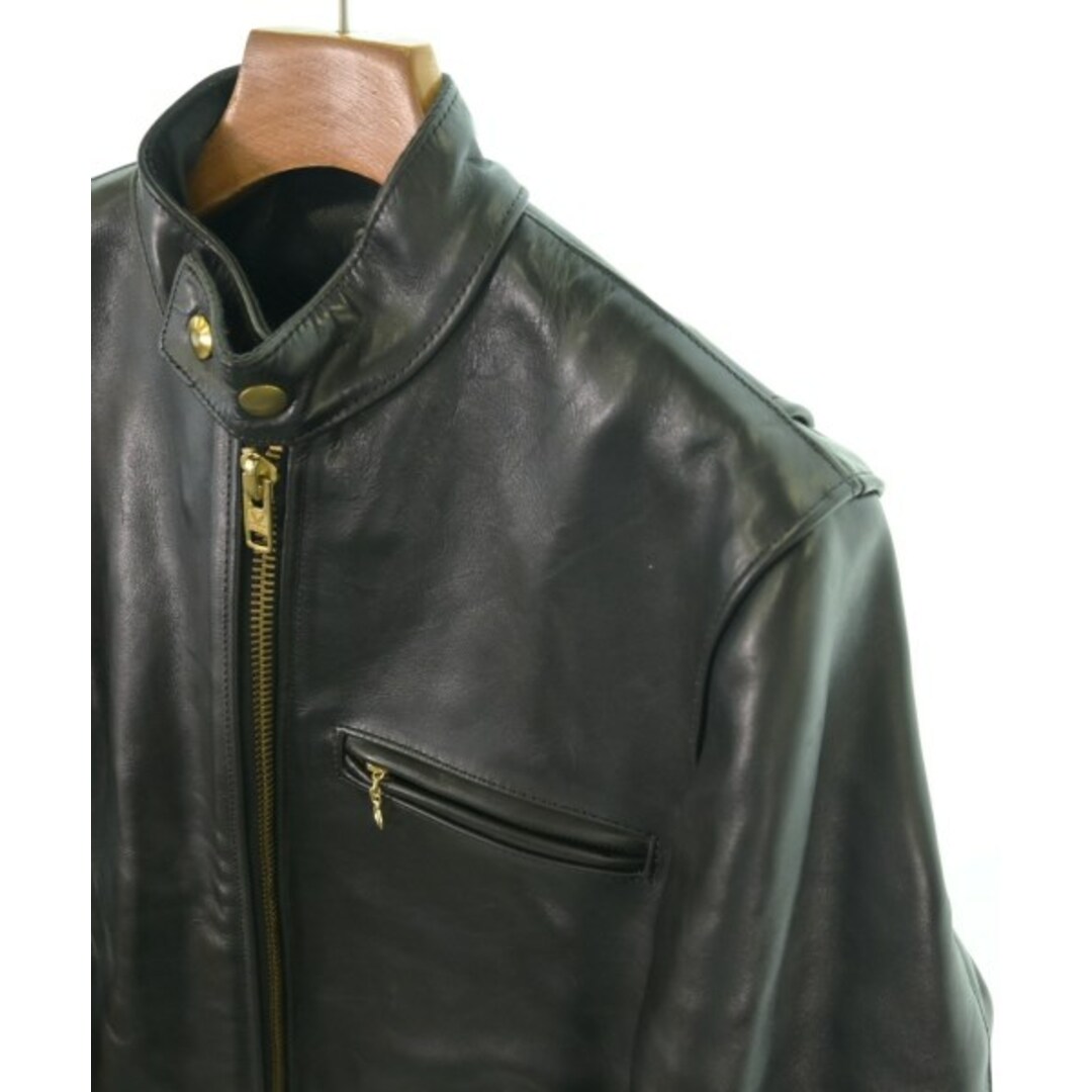 VANSON - VANSON ヴァンソン ライダース 34(XS位) 黒 【古着 VANSON - VANSON ヴァンソン ライダース 34(XS位) 黒 【古着