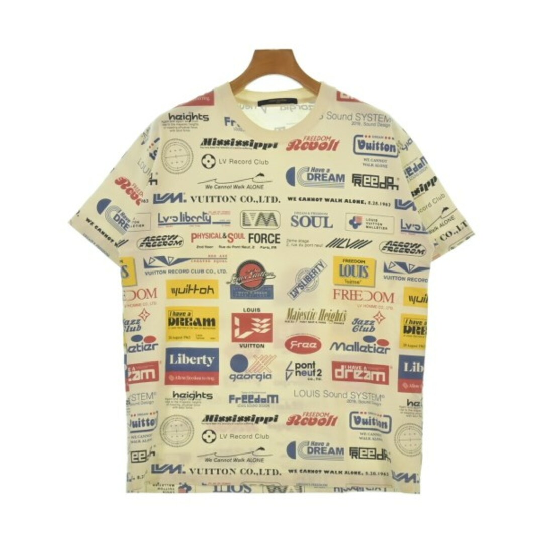 LOUIS VUITTON - LOUIS VUITTON Tシャツ・カットソー M 白x黒x青 LOUIS VUITTON - LOUIS VUITTON Tシャツ・カットソー M 白x黒x青