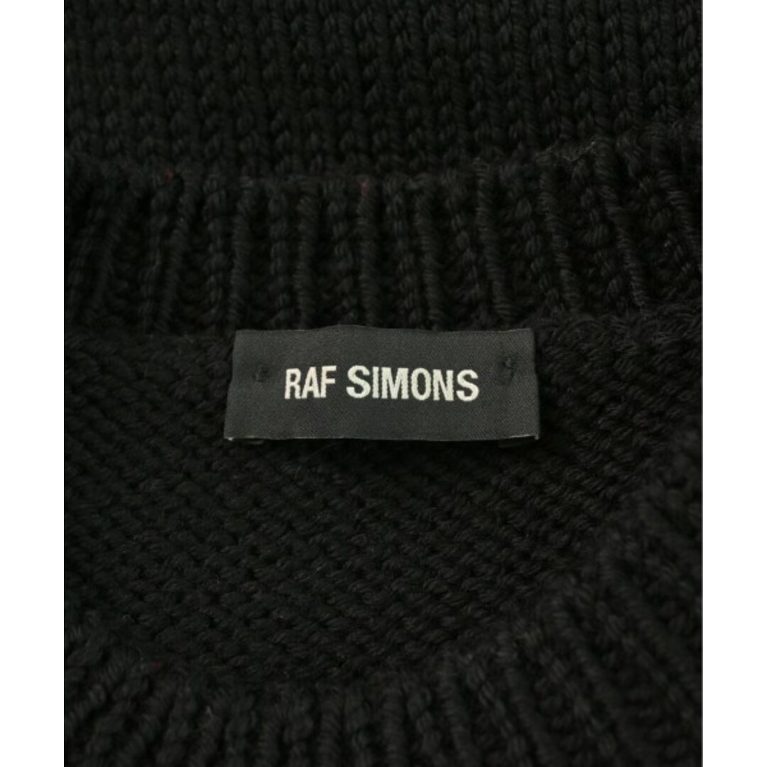 RAF SIMONS - RAF SIMONS ラフシモンズ ニット・セーター M 黒 RAF SIMONS - RAF SIMONS ラフシモンズ ニット・セーター M 黒