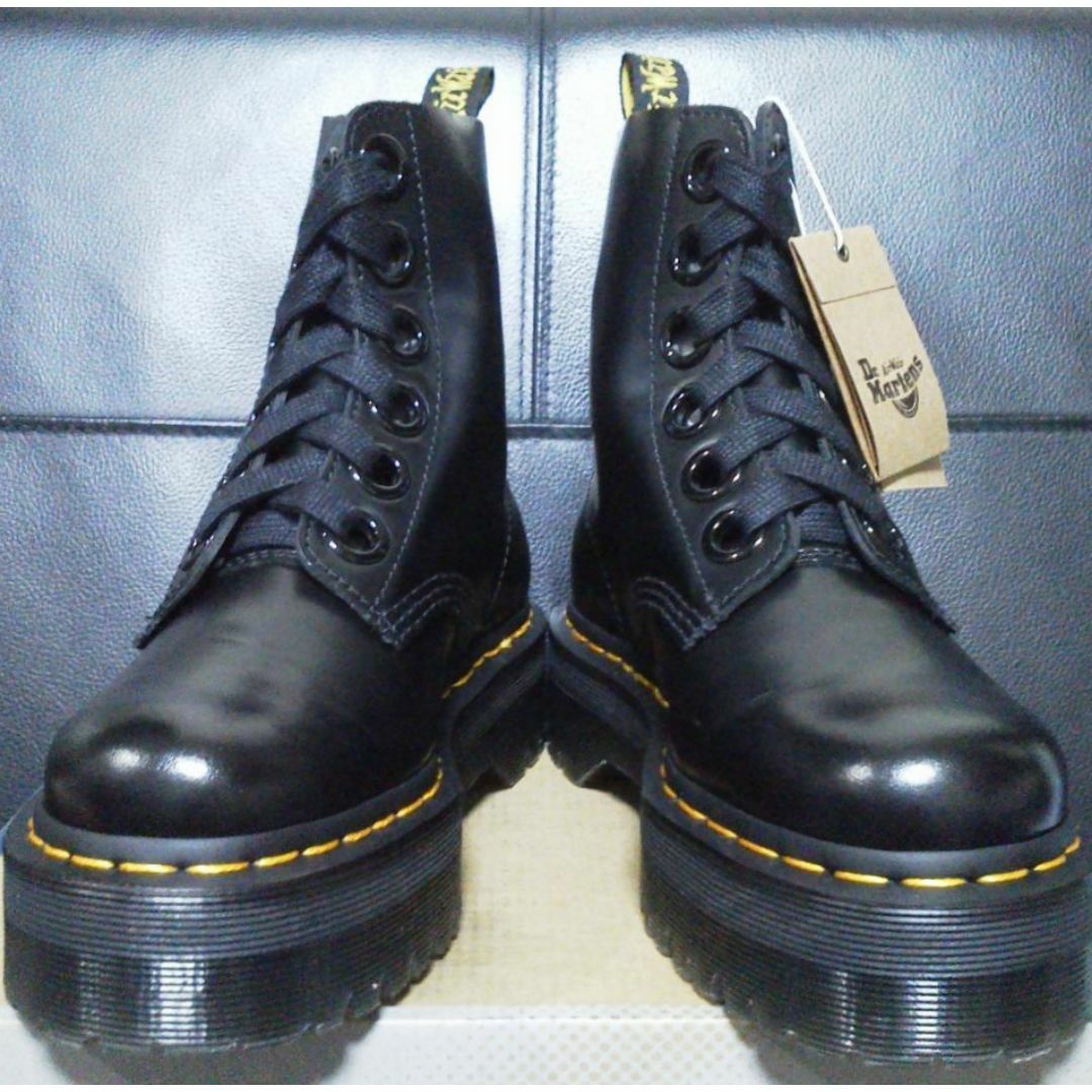 Dr.Martens - 【極美品】Dr.Martens MOLLY UK3 黒 厚底 JADONの Dr.Martens - 【極美品】Dr.Martens MOLLY UK3 黒 厚底 JADONの