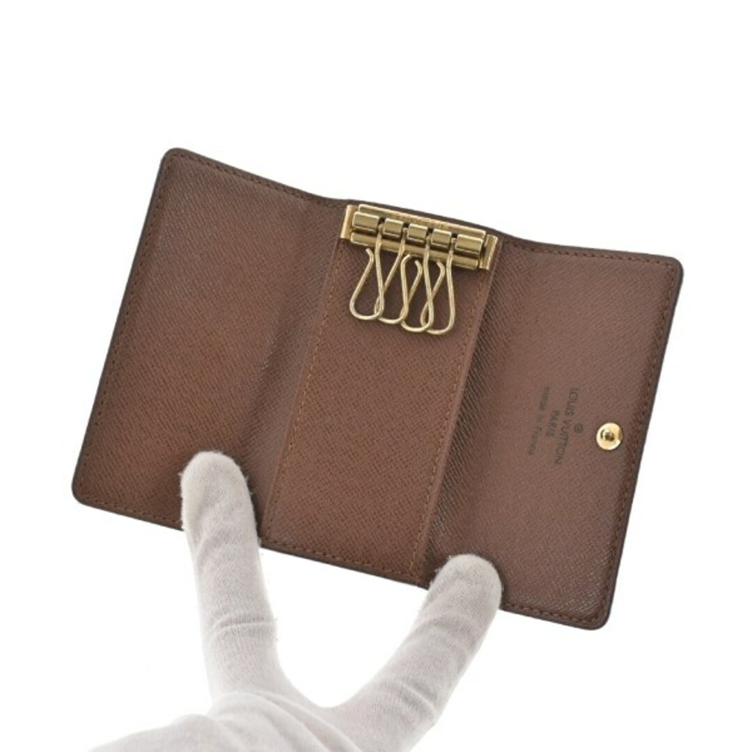LOUIS VUITTON - LOUIS VUITTON キーケース・キーホルダー 4 茶x LOUIS VUITTON - LOUIS VUITTON キーケース・キーホルダー 4 茶x