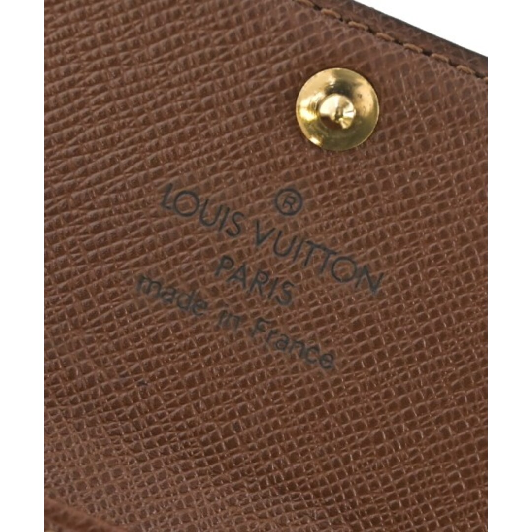 LOUIS VUITTON - LOUIS VUITTON キーケース・キーホルダー 4 茶x LOUIS VUITTON - LOUIS VUITTON キーケース・キーホルダー 4 茶x