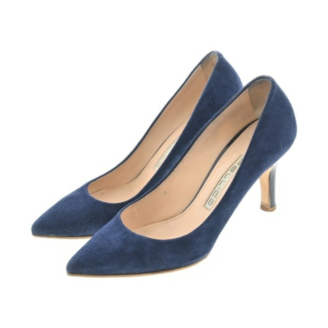 PELLICO - PELLICO ペリーコ パンプス 35(22cm位) 紺 【古着 PELLICO - PELLICO ペリーコ パンプス 35(22cm位) 紺 【古着