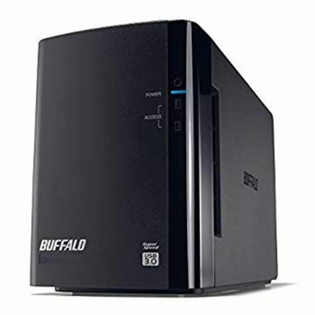 BUFFALO RAID1対応 USB3.0用 外付けハードディスク 2ドライブモデル 2TB HD-WL2TU3/R1J tf8su2k スマホ/家電/カメラのPC/タブレット(PC周辺機器)の商品写真