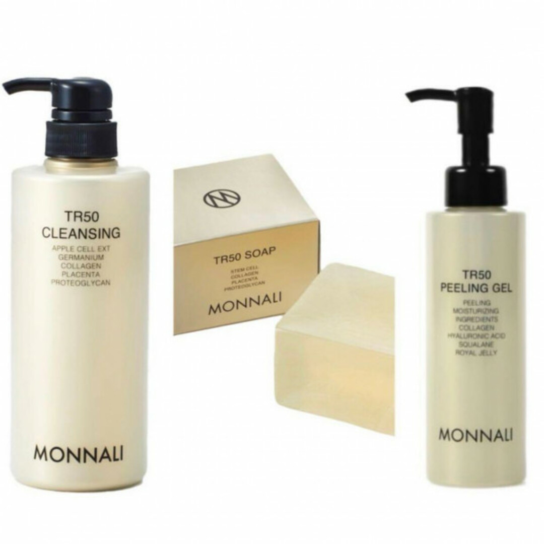 Amazon | MONNALI モナリ ゴールドシリーズ 洗顔石鹸 TR50ソープ