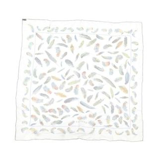 HERMES - 未使用 エルメス スカーフ カレ90 カリブ鳥 シルク100 HERMES - 未使用 エルメス スカーフ カレ90 カリブ鳥 シルク100