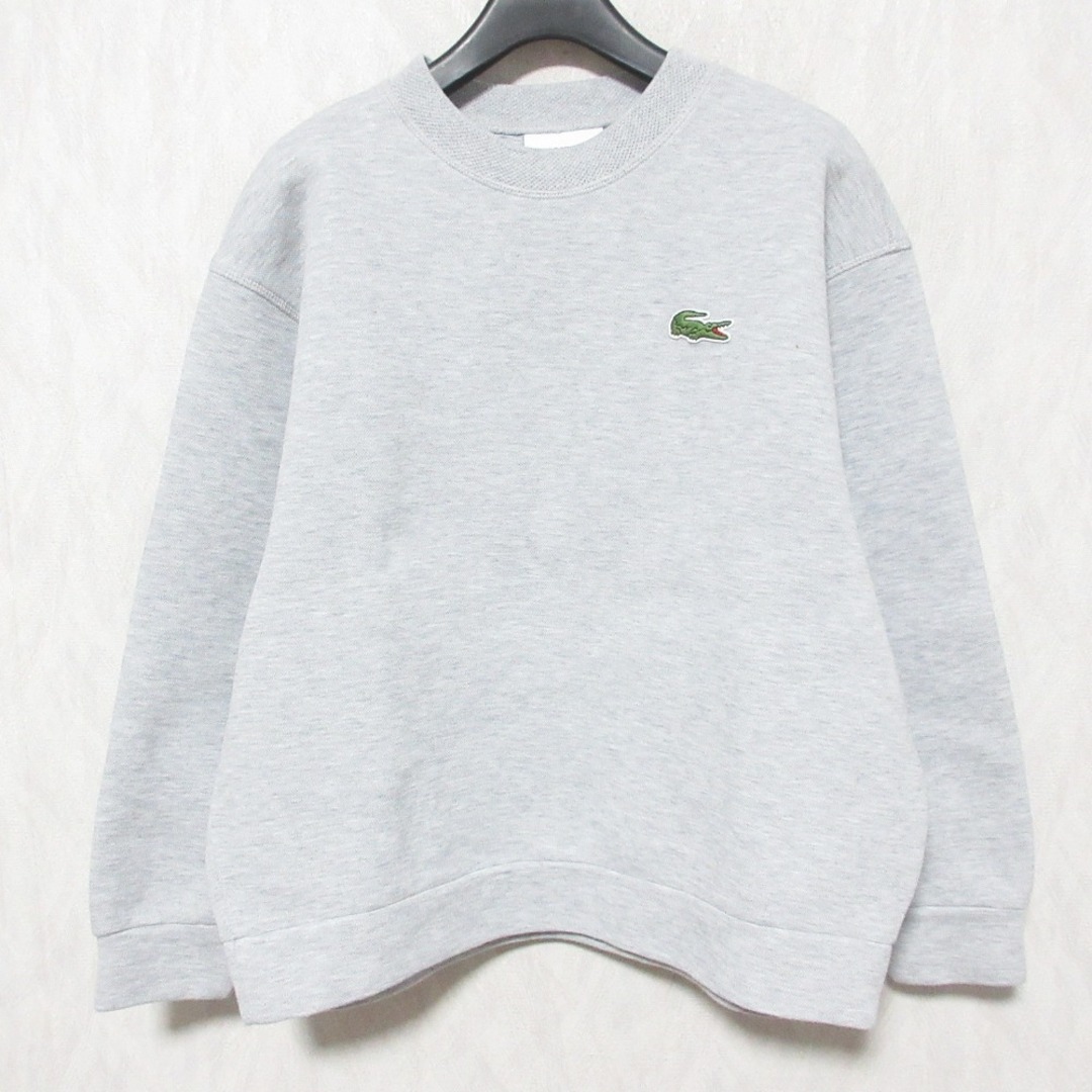 LACOSTE - 美品 LACOSTE ラコステ ボーイフレンド クルーネック LACOSTE - 美品 LACOSTE ラコステ ボーイフレンド クルーネック