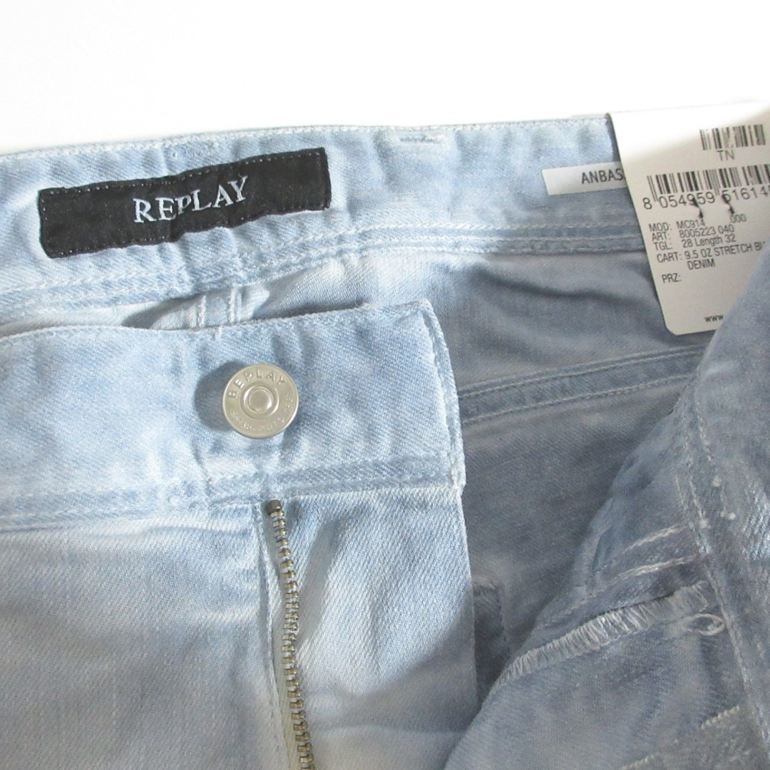 Replay - 未使用 REPLAY リプレイ ANBASS BACK ZIP ストレッチ Replay - 未使用 REPLAY リプレイ ANBASS BACK ZIP ストレッチ