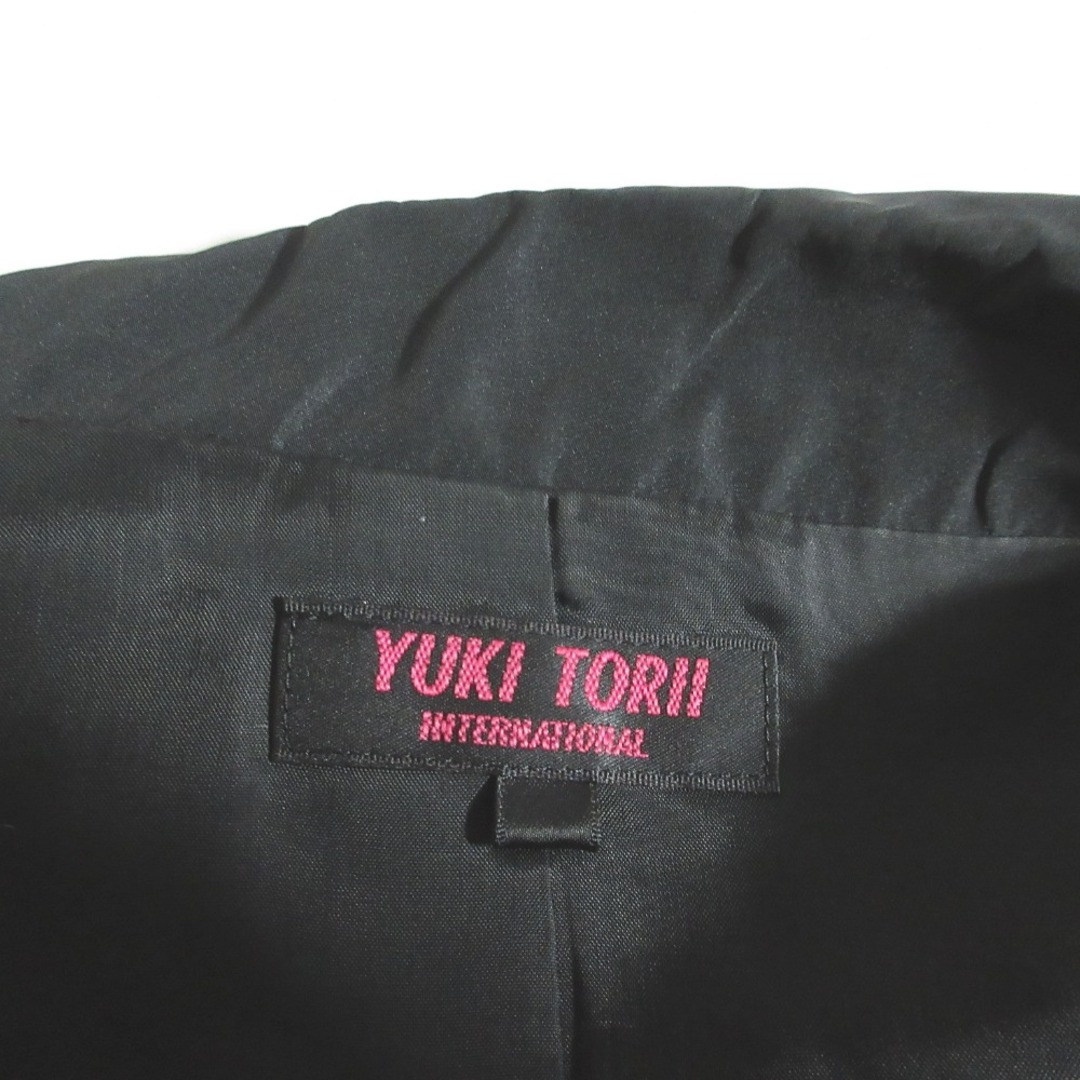 美品 YUKI TORII ユキトリイ ビジュー シングル テーラード 美品 YUKI TORII ユキトリイ ビジュー シングル テーラード
