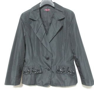 美品 YUKI TORII ユキトリイ ビジュー シングル テーラード 美品 YUKI TORII ユキトリイ ビジュー シングル テーラード