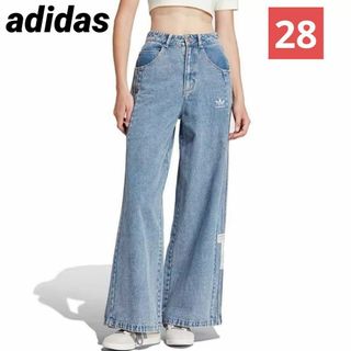 adidas - 【海外限定】adidas ルーズデニム ミディアムブルー XL adidas - 【海外限定】adidas ルーズデニム ミディアムブルー XL