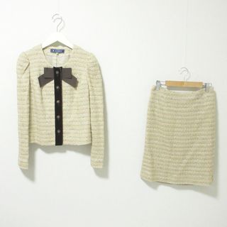 M'S GRACY - 美品 M'S GRACY エムズグレイシー ラメニット ノー M'S GRACY - 美品 M'S GRACY エムズグレイシー ラメニット ノー