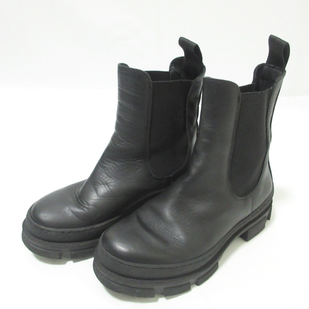 美品 REMME レメ CHELSEA BOOTS レザー ボリュームソール 美品 REMME レメ CHELSEA BOOTS レザー ボリュームソール