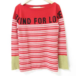GUCCI - 美品 GUCCI グッチ ボーダー柄 カシミヤシルク ロング GUCCI - 美品 GUCCI グッチ ボーダー柄 カシミヤシルク ロング