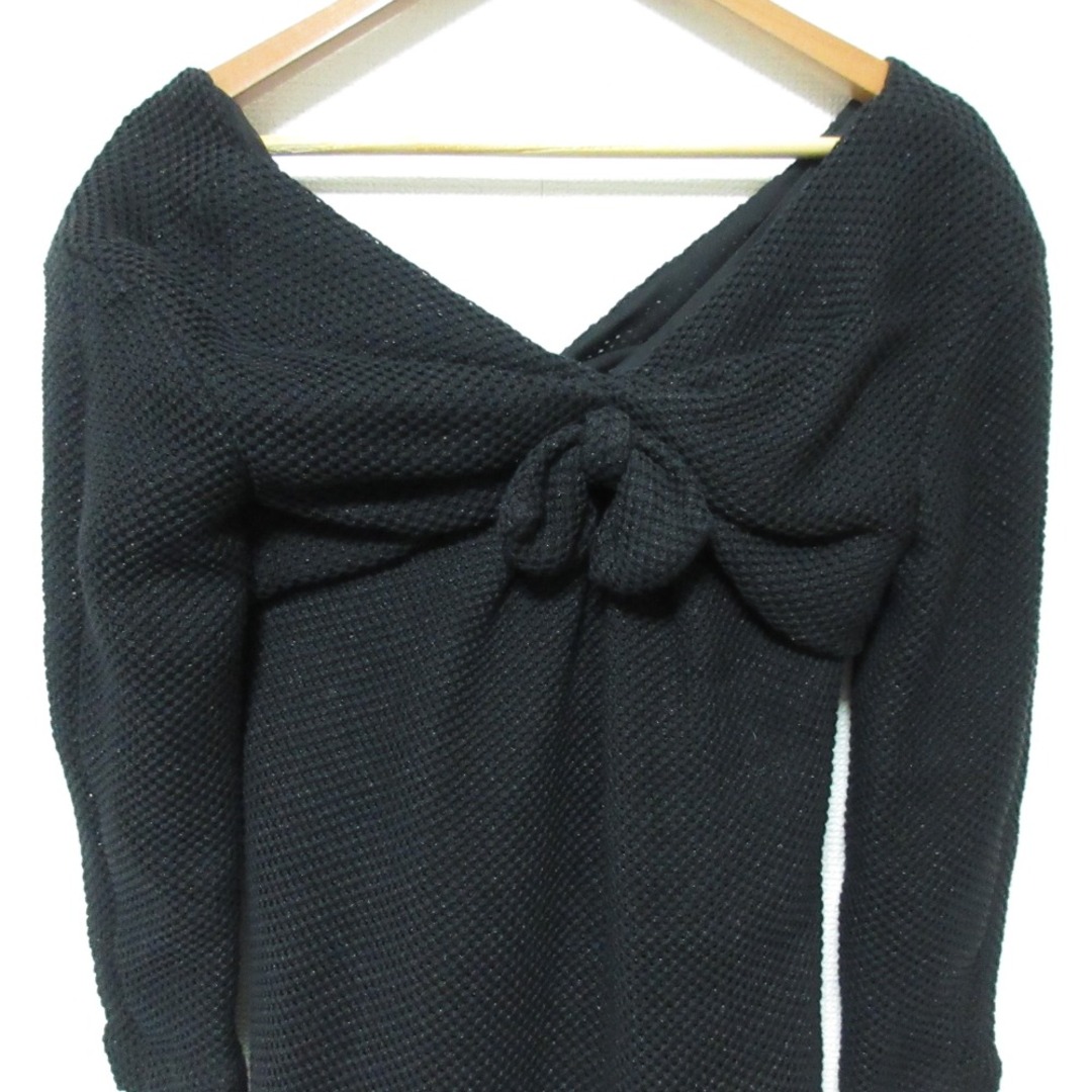 CHANEL - 美品 CHANEL シャネル リボン メッシュニット CHANEL - 美品 CHANEL シャネル リボン メッシュニット